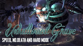 Unhallowed Grave hardmodeno deathspeed run  Templar Healer – ESO [upl. by Ynnod]