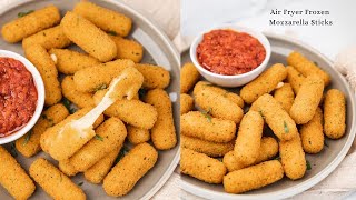 Air Fryer Frozen Mozzarella Sticks [upl. by Chill]