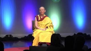 Happiness is all in your mind Gen Kelsang Nyema at TEDxGreenville 2014 [upl. by Nitniuq]