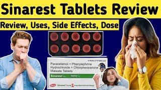 Review Paracetamol Phenylephrine Hydrochloride and Chlorpheniramine Maleate Table  Sinarest tablets [upl. by Venn]