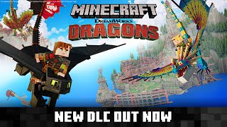 Minecraft Dreamworks How to Train Your Dragon DLC  Official Trailer [upl. by Nellie71]