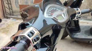 Vespa sprint S 150 iget hitam [upl. by Inman]