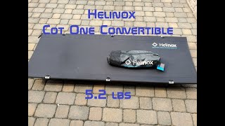 Helinox Cot One Convertible [upl. by Ecnatsnoc750]