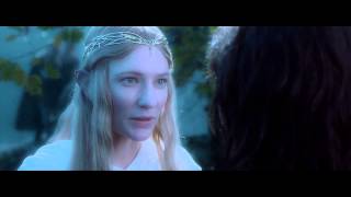 Aragorn and Galadriel LOTR 124 HD 1080p [upl. by Ecahc]