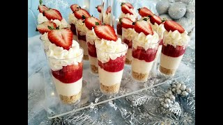 Strawberry Cheesecake Shooters [upl. by Behnken]