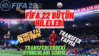 FİFA 22 BÜTÜN HİLELERİ  FİFA 22 CHEAT TABLE CHEAT ENGİNE  BİLMEDİĞİNİZ BÜTÜN HİLELER [upl. by Anahir]