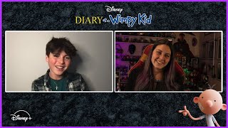 Diary of a Wimpy Kid BRADY NOON Interview Animated Disney Movie [upl. by Trubow765]