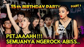 AQEELA’S 15th BIRTHDAY PARTY Part1  SEMUA HEBOH SEMUA JOGET SEMUA GLAMROCK [upl. by Nnylyram]