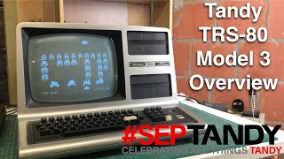 Tandy TRS 80 Model 3  SepTandy [upl. by Acinoj]