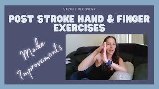 Post Stroke Hand and Finger Exercises DAY 3 [upl. by Trudi]