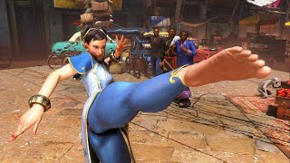 Street Fighter 6 Mods Showcase  ChunLi Barefoot [upl. by Aihsetal]