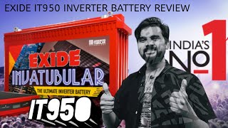 Exide InvaTubular IT950 Inverter Battery Review [upl. by Akeemat863]