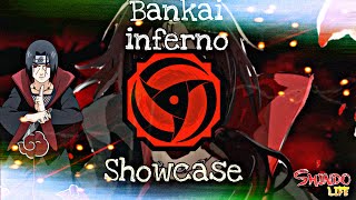 Shindo Life SHOWCASE max Bankai Inferno  Itachi s BLOODLINE  Jec [upl. by Amsaj79]