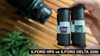 New favorite film HP5 vs Delta 3200  Ilford  Bronica SQAi [upl. by Ayhdnas]