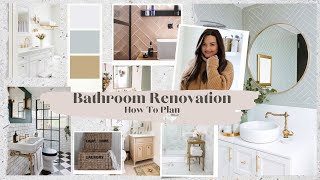 How To Plan An Ensuite Bathroom Renovation My Before  Inspiration  Moodboard [upl. by Aicylla115]