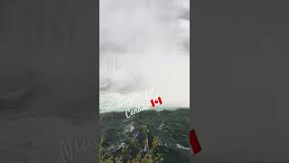 Niagara falls 🇨🇦 canada travel niagarafalls vlog vlogger youtubeshorts shortvideo ytshorts [upl. by Stahl]