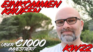 Einkommen Kaufen KW22 2022 Nizza Edition PatricksFinanzen  Video 373 [upl. by Elrak708]