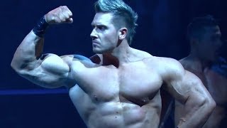 Bodybuilder turned wrestler Rob Terry  Robbie T Posedown on TNA [upl. by Nicolai148]