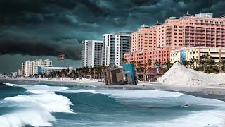 After Hurricane Milton Clearwater Beach Florida 4K Live Cam Tampa Bay [upl. by Barbi]