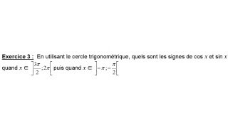 trigonométrie 3 2nde [upl. by Nwahsir]