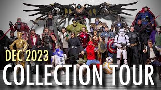 Mini Hot Toys 112 Scale Collection Tour  December 2023 Marvel DC Star Wars [upl. by Anastasia770]