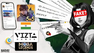 IS MLBB BACK IN INDIA  MOBA LEGENDS 5v5  VIZTA GAMES [upl. by Tammie]