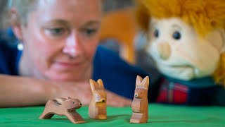 Stups der kleine Osterhase  Kinderlieder zum Mitsingen  Sing mit Anja [upl. by Leonidas]