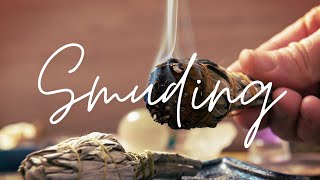 Smudging With Sage  How to Clear Negative Energy from your Home amp Life [upl. by Ailhad]