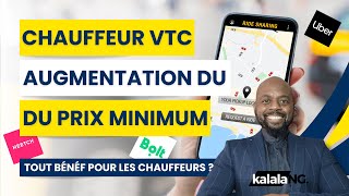 Impact de lAugmentation du Tarif Minimum sur les Chauffeurs VTC ubervtc heetch chauffeurvtc [upl. by Ahsetra]