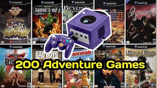 200 Adventure Games on Nintendo Gamecube [upl. by Outhe197]