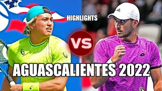 Hady Habib vs Akira Santillan AGUASCALIENTES Q 2022 Highlights [upl. by Janine]