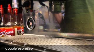 Ristretto triple espresso vs double espresso  with sidebyside comparison [upl. by Eoj615]