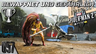 Marvels SpiderMan 2 57 • 🏆 Bewaffnet und gefährlich • Besiege 100 Gegner mit SpinnenarmSkills [upl. by Aivatnohs]