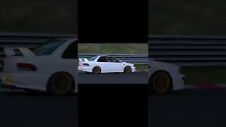 Subaru Impreza STI Type R  BOOSTED UK shorts assettocorsa [upl. by Alleyn]