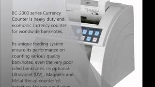 Currency Counter BC2000（Coin Counter Currency Counter Money Detector Supplier） [upl. by Gnud49]