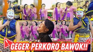 CUKUR BAWOK Bagong Glondor Ndableg Ngajak Geger Perkoro Bawok Karo Sinden Ki Yusuf iki ora Saru😂 [upl. by Etnoek267]