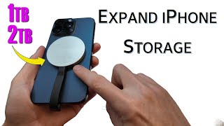 MASSIVE iPhone Storage  For Less   Aiffro P10 Magnetic SSD Review [upl. by Yrellih]