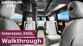 Airstream 2022 Interstate 24GL Touring Coach Walkthrough [upl. by Rima]