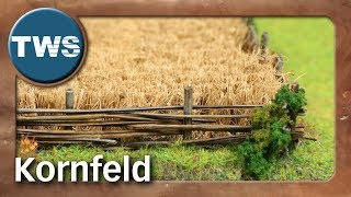 Tutorial Kornfeld  grain field TabletopGelände TWS [upl. by Drawe221]