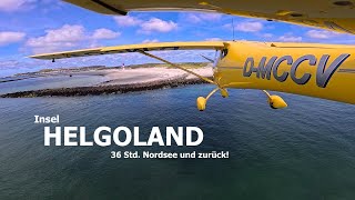 Sagenhafter Anflug über der Nordsee  Kurzurlaub Helgoland [upl. by Annayk403]