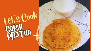 10 Min में रेस्टोरेंट जैसे घर पर बनाए गोभी पराठाGobhi Protha Recipe [upl. by Ayotahc]