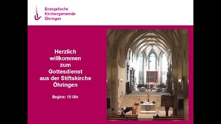 Gottesdienst zum Sonntag Lätare  auch Freudensonntag  mit Pfarrer Machado und Gästen aus Kamerun [upl. by Esilehs]