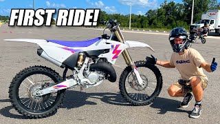 BRAND NEW 2024 YAMAHA YZ125 DIRT BIKE [upl. by Thunell]