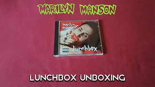 Marilyn Manson  Lunchbox Single Unboxing [upl. by Nalak875]