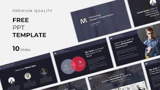 Free Template PPT Multiguna Modern Presentation Template [upl. by Bobbette921]