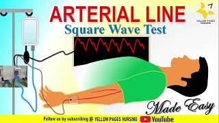 Arterial Line square wave test  A Line setup  Aline waveform  Over amp Under damped waveform [upl. by Alusru]