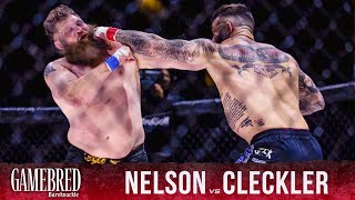 Gamebred bareknuckle 4 Roy Nelson vs Dillon Cleckler Full Fight [upl. by Alessandra]