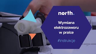 Elektrozawór w pralce  wymiana naprawa czesciPralki  Northpl [upl. by Acinod]