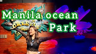 First time in Manila Ocean park  🇵🇭Philippines  Manila [upl. by Akehsal920]