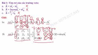 TRƯỜNG ĐIỆN TỪ GIẢI TÍCH VECTO TOÁN TỬ VI PHÂN  DIV  ROT [upl. by Goddard]